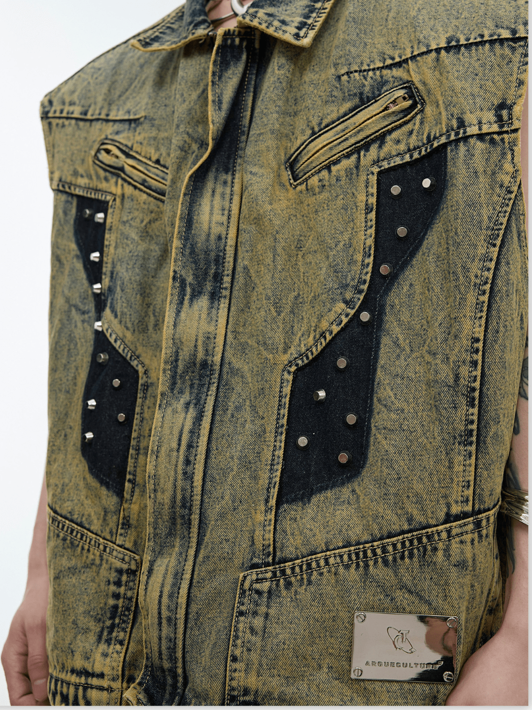[CulturE] Heavy sleeveless jacket na1309