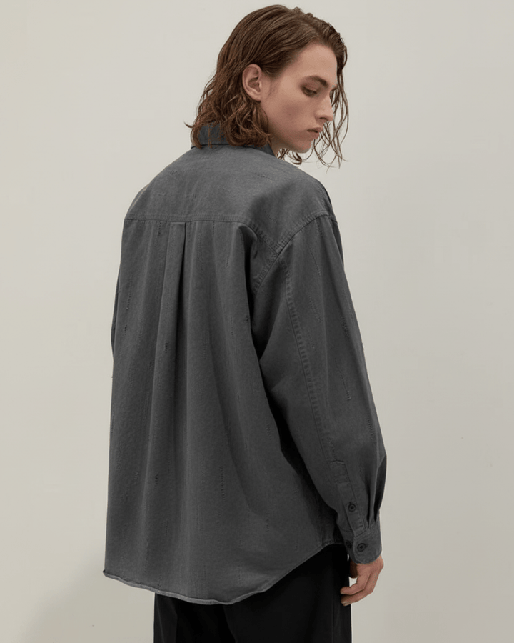 【Nanostudio】Mono Shadow Shirt na2220