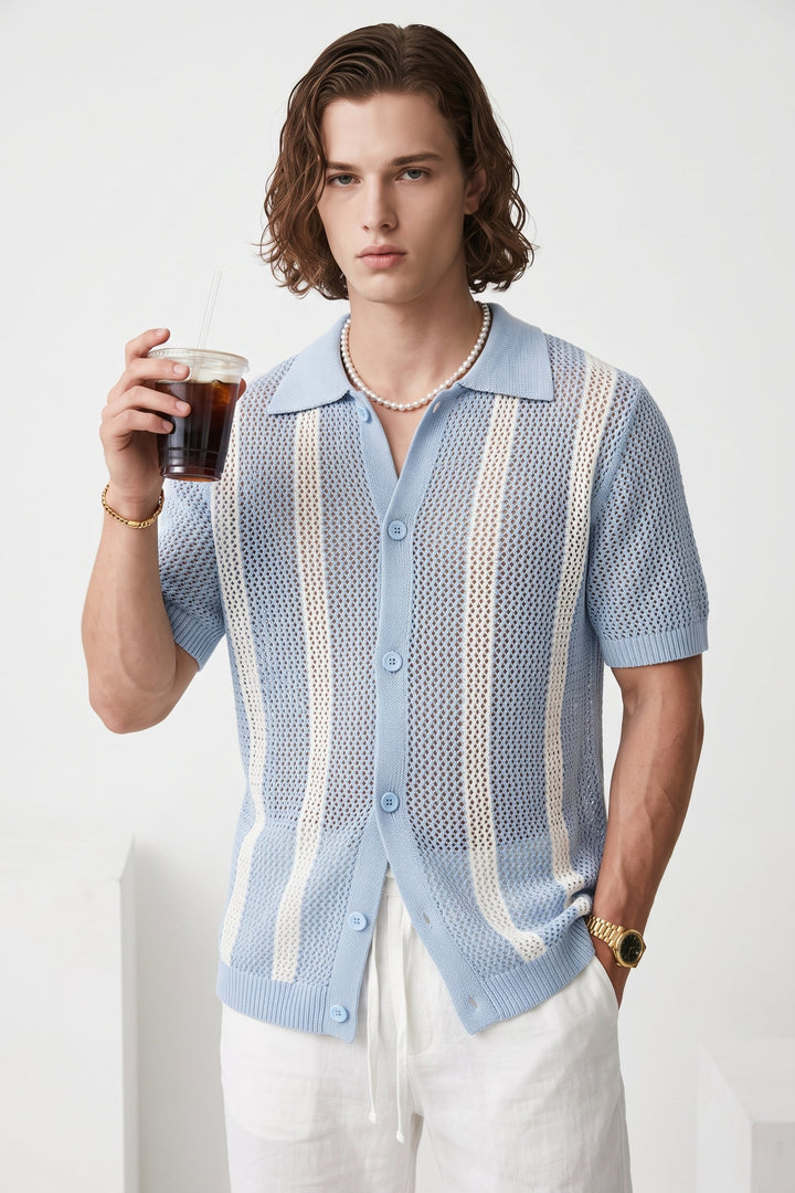 Knit Polo Shirt  na2681