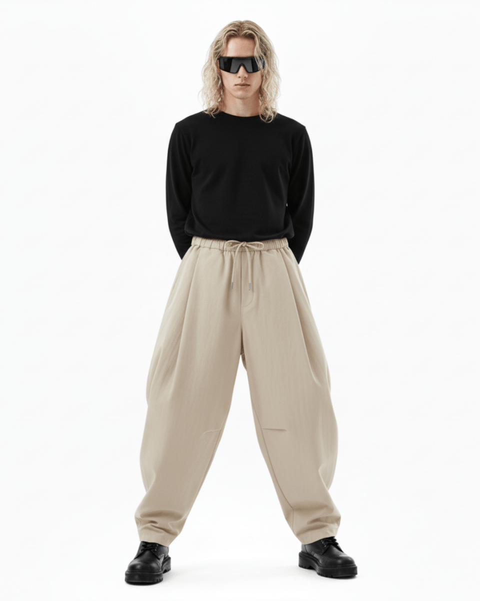 [Nanostudio] Oversized Volume Pants na2198