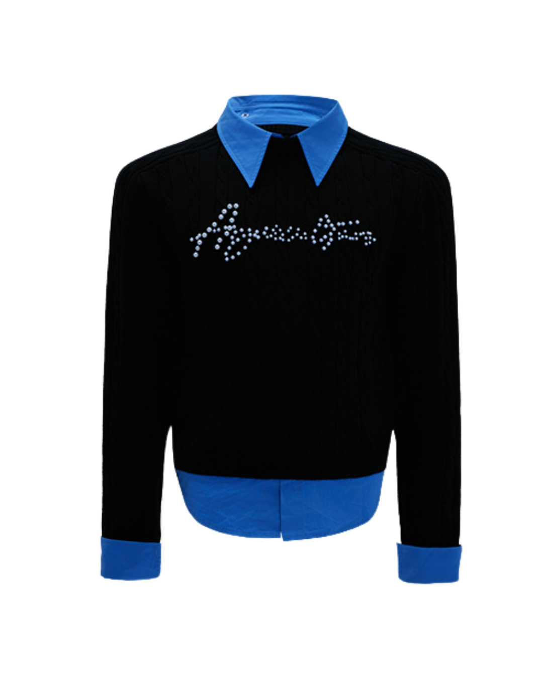 [ArguE CulturE]Pearl Logo Knit Sweater na2267