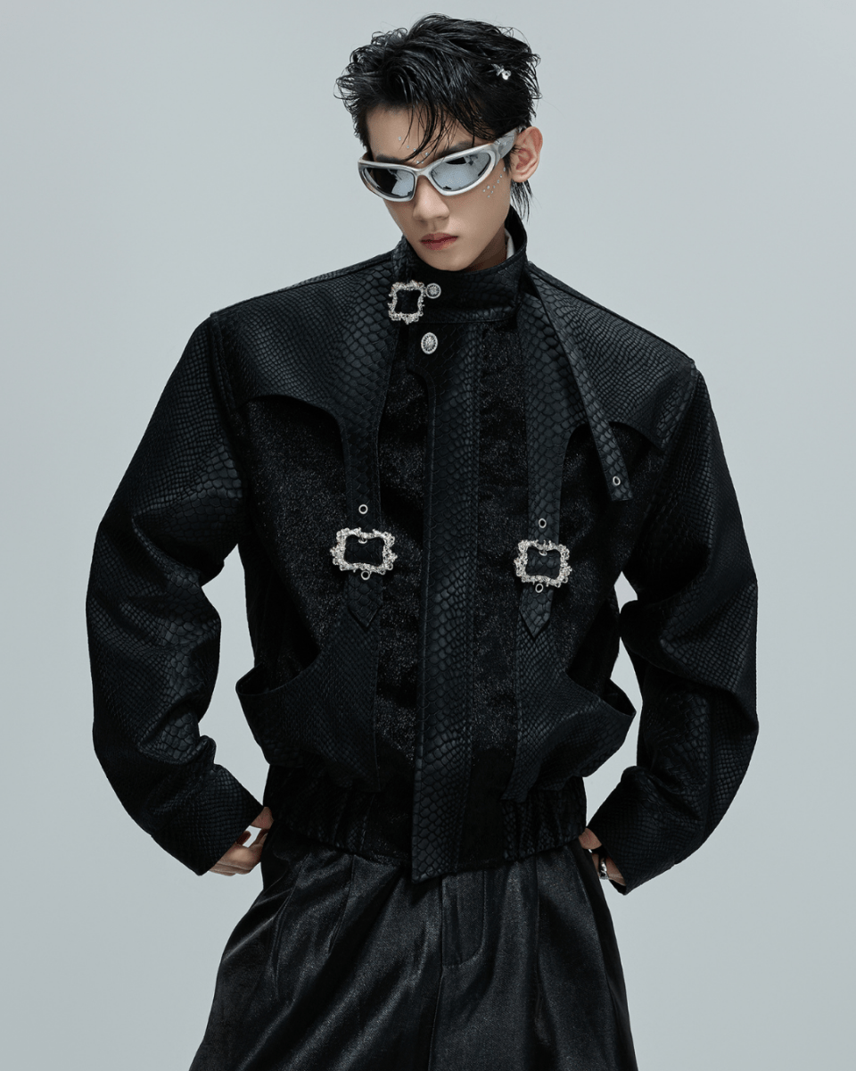 [ArguE CulturE] Crimson Royale Croc Jacket 2259