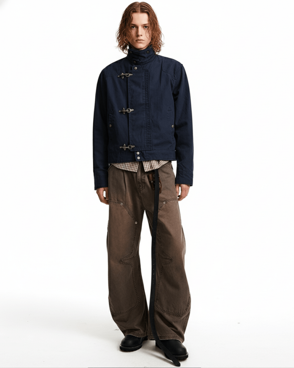 Asymmetry Tactical Toggle Jacket na2261