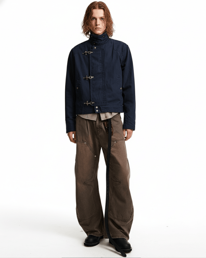 Asymmetry Tactical Toggle Jacket na2261