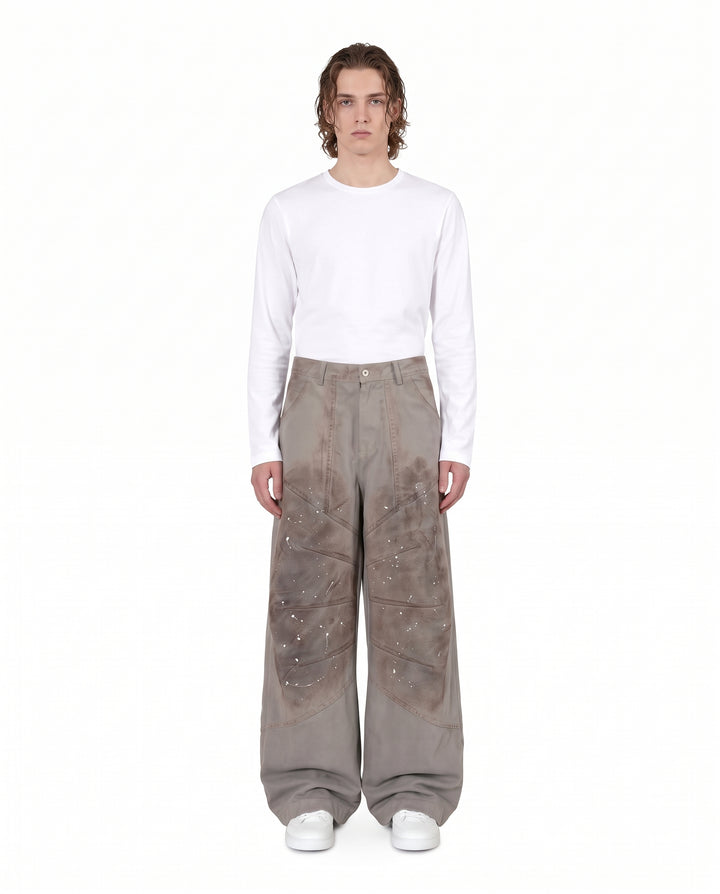 Splatter Wide Pants na3191