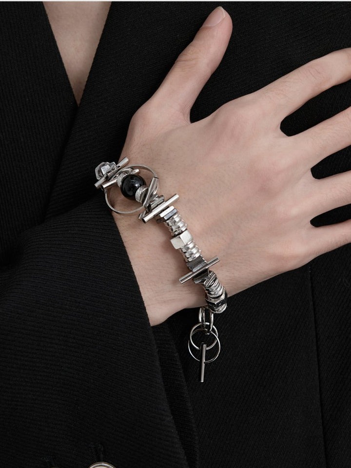 【Struc Ton】high street punk bracelet na1446