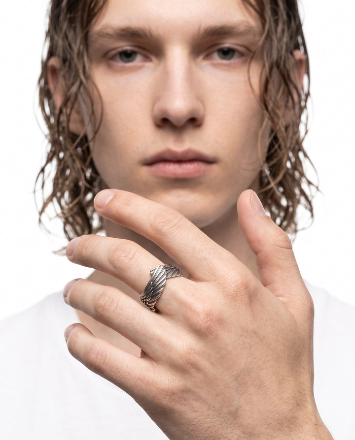 Wing Silver Ring na3001