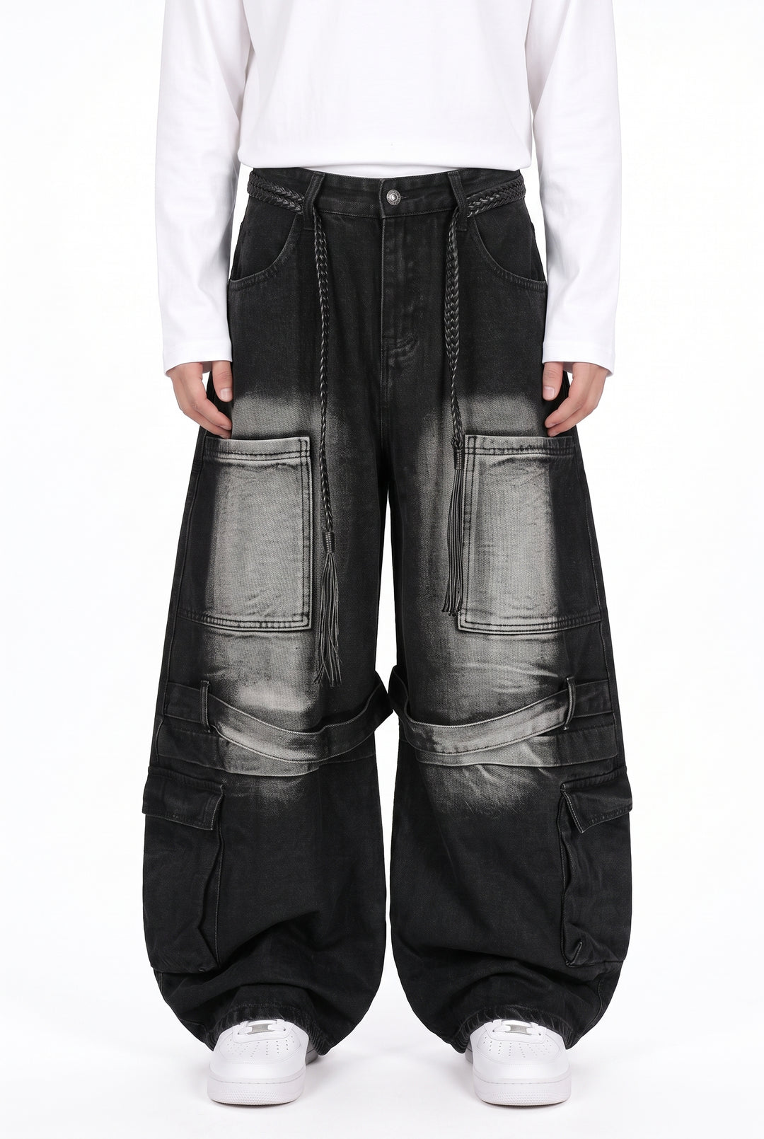 Baggy Cargo Jeans na2860