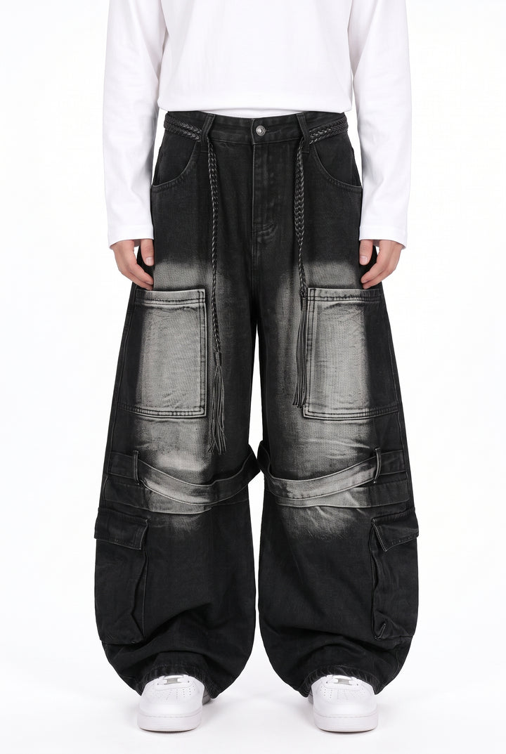 Baggy Cargo Jeans na2860