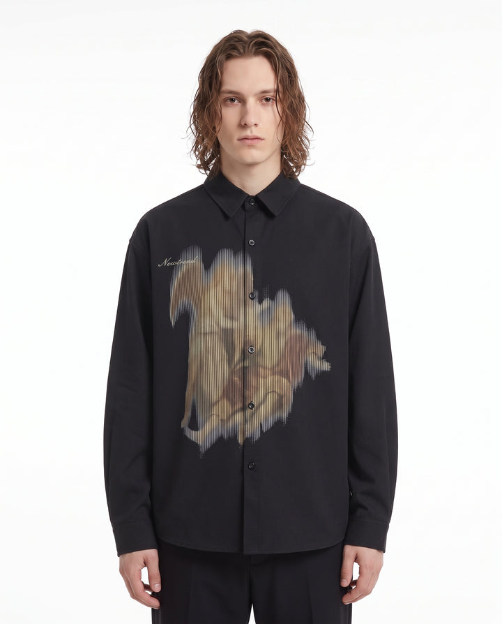 Graphic Print Shirt na3177