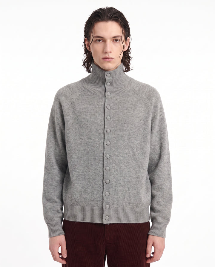 High Neck Cardigan na2987