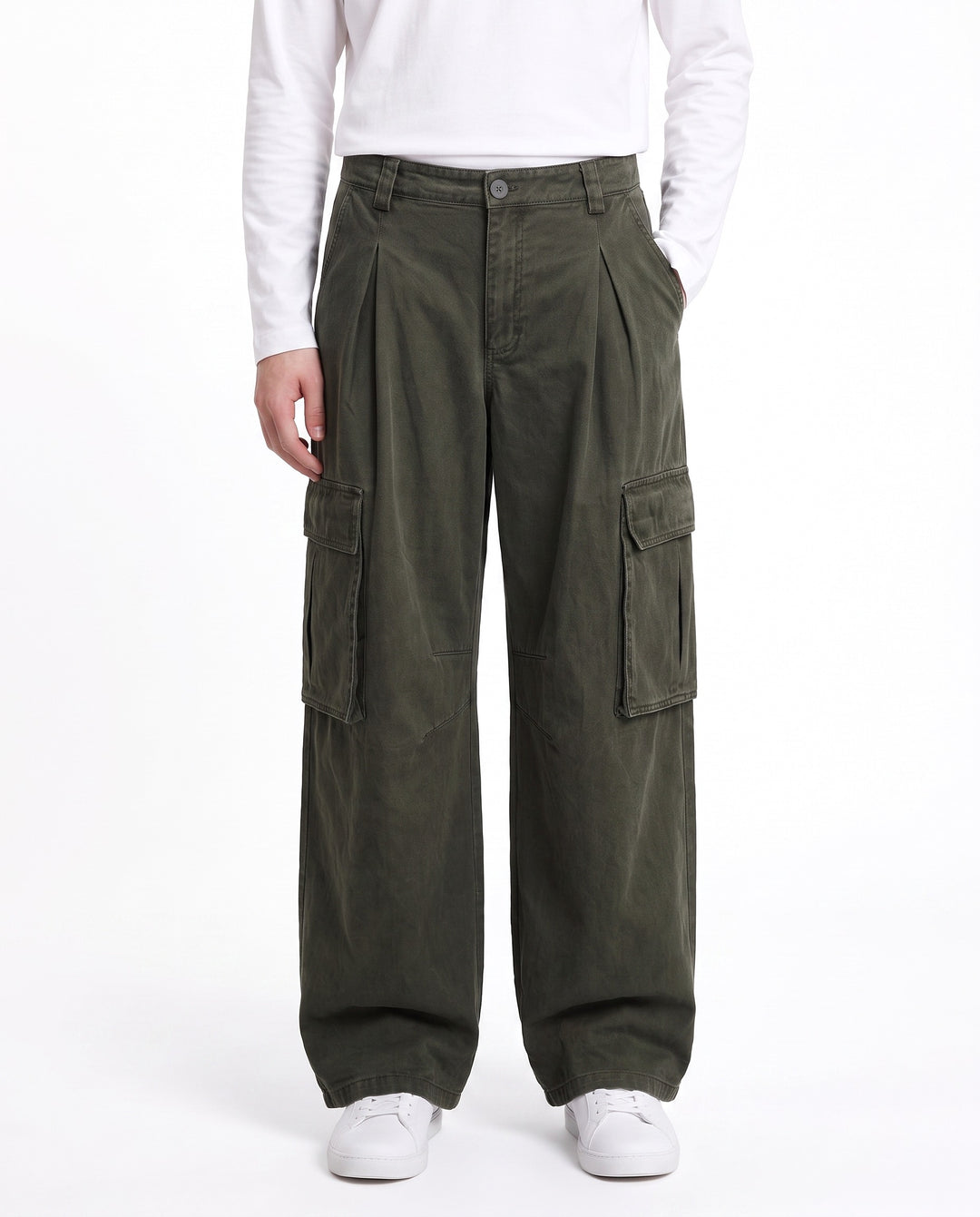 Wide Cargo Pants na2999