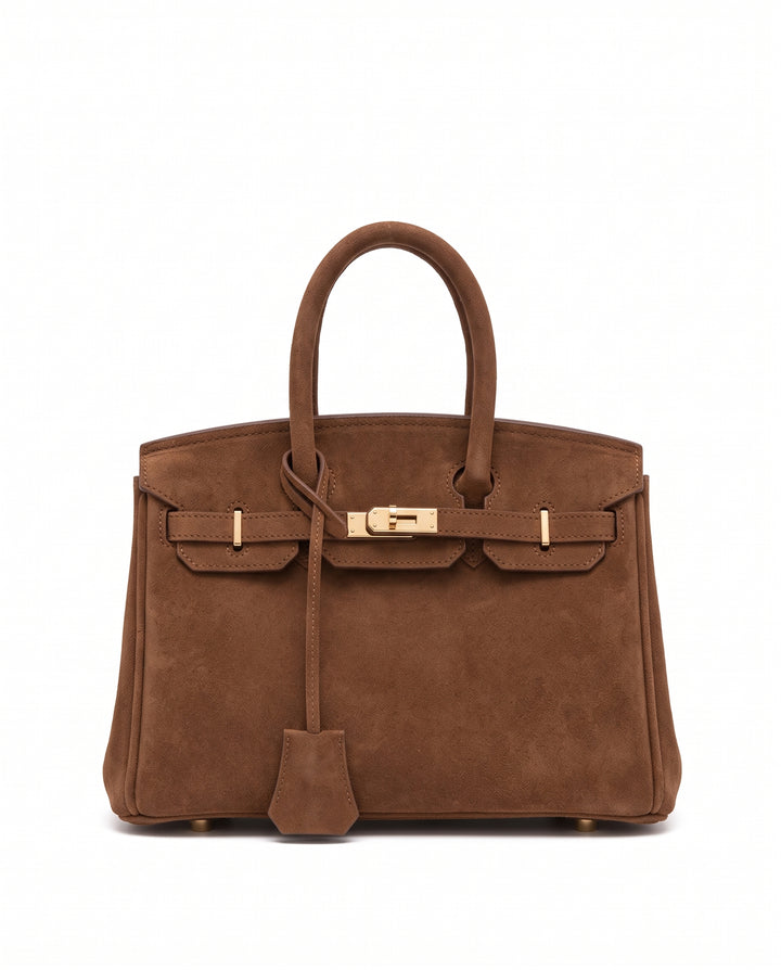 Suede Handbag na3210