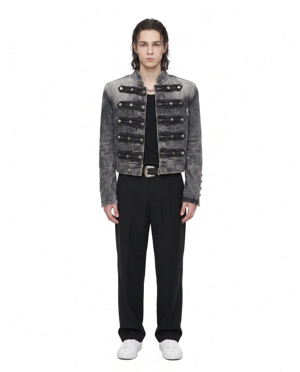Military Denim Jacket na3034