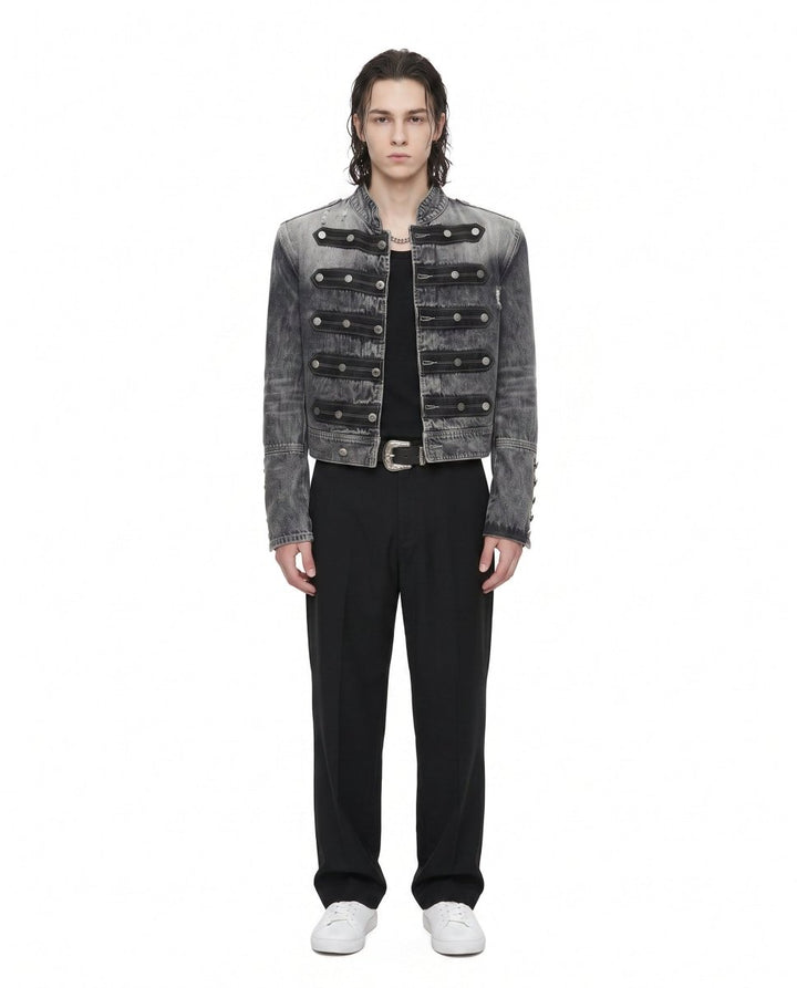 Military Denim Jacket na3034