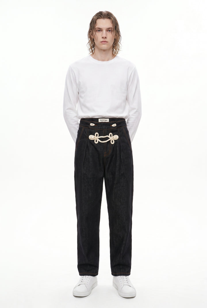 Knot Wide Jeans na2872