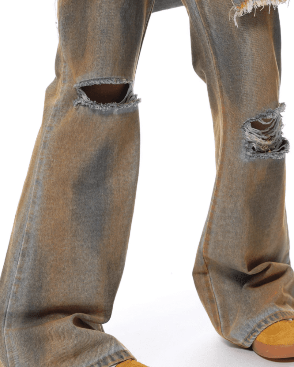 DEBRIS LAYERED JEANS na2307 