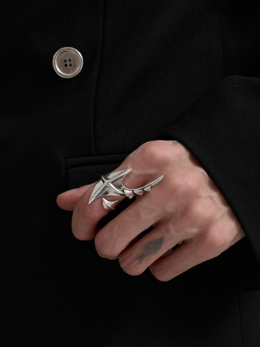 【Struc Ton】Irregular Design Rings na1385