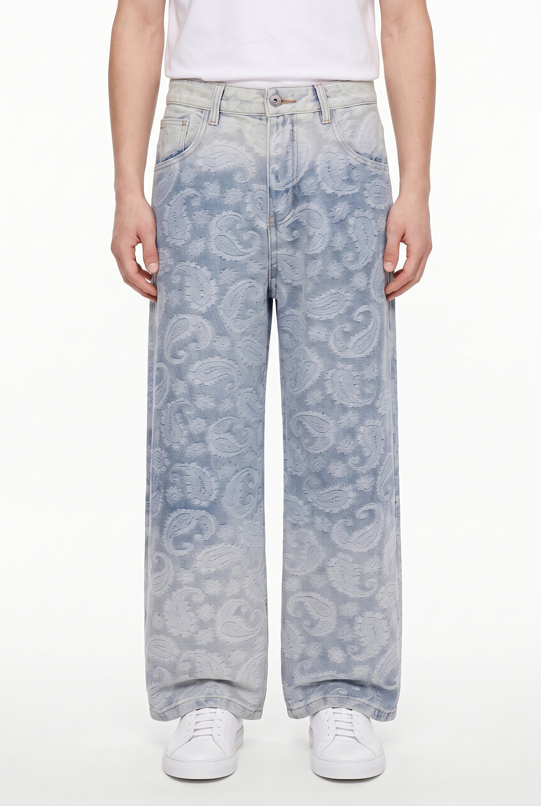 Paisley Wide Jeans na2827