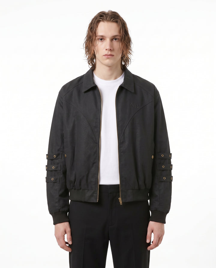 Strap Bomber Jacket na3007