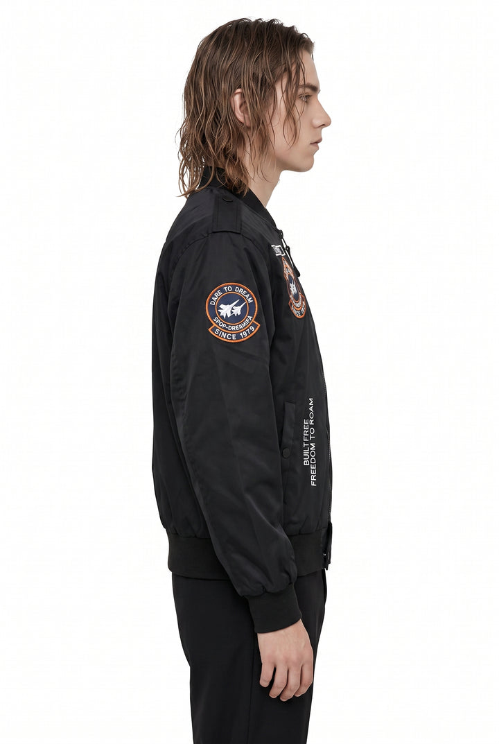 Patch Bomber Jacket na2772
