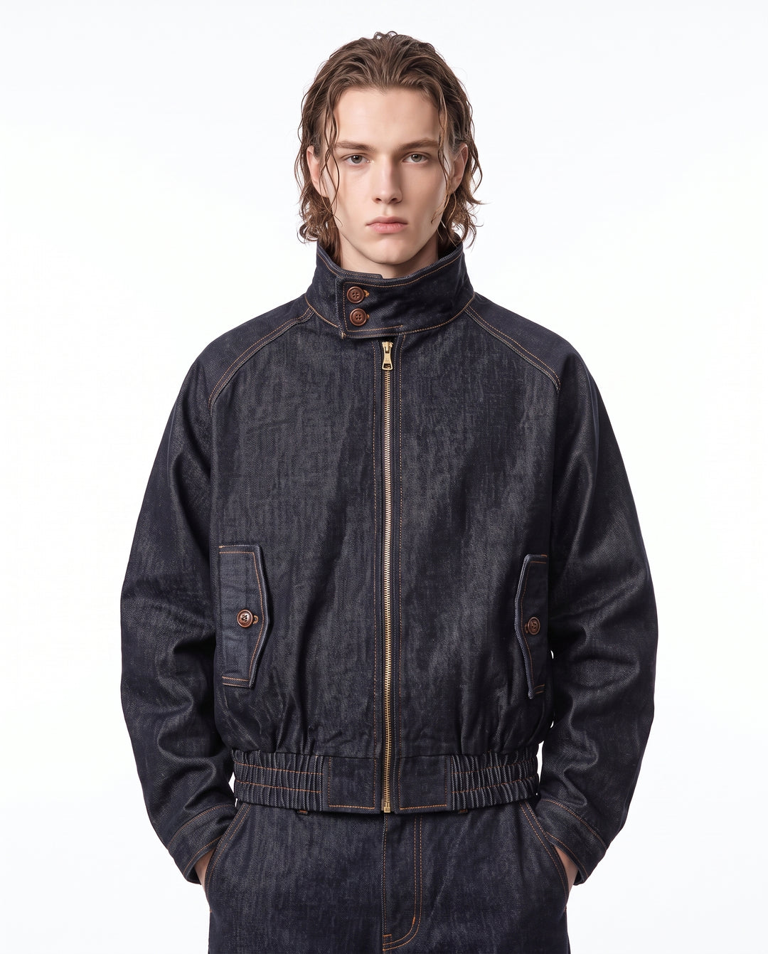 Denim Bomber Jacket na2883
