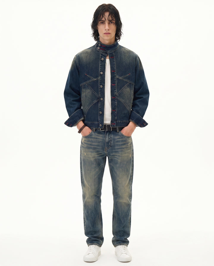 Washed Denim Jacket na2884