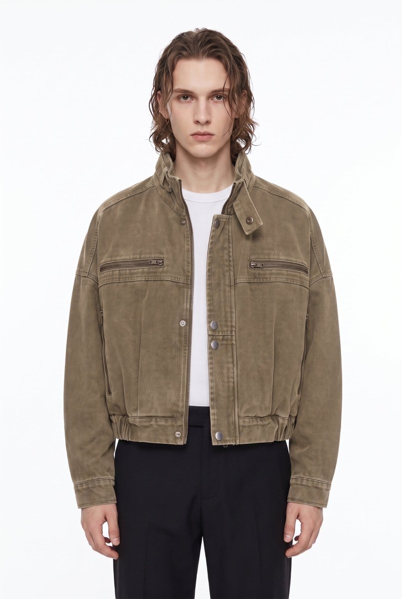 Cropped Utility Jacket na2856