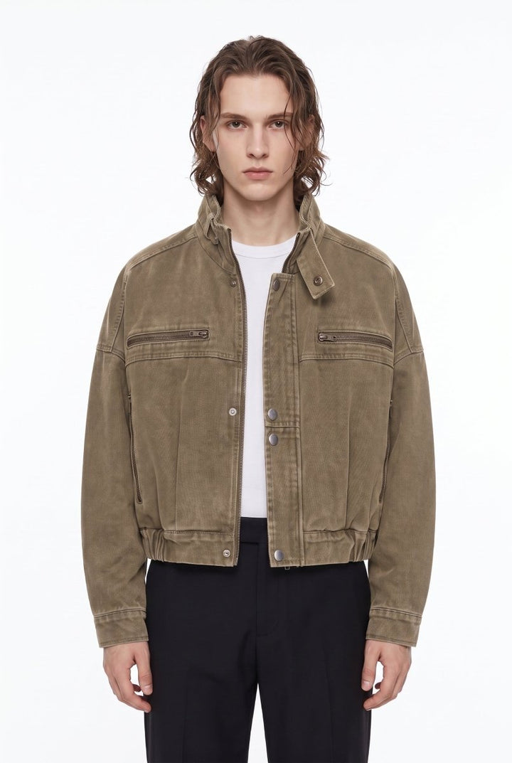 Cropped Utility Jacket na2856