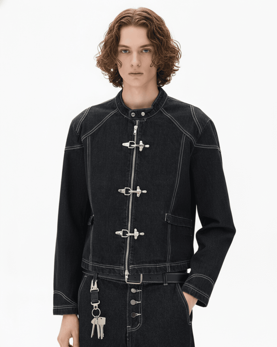 Toggle Archive Denim Jacket  na2312