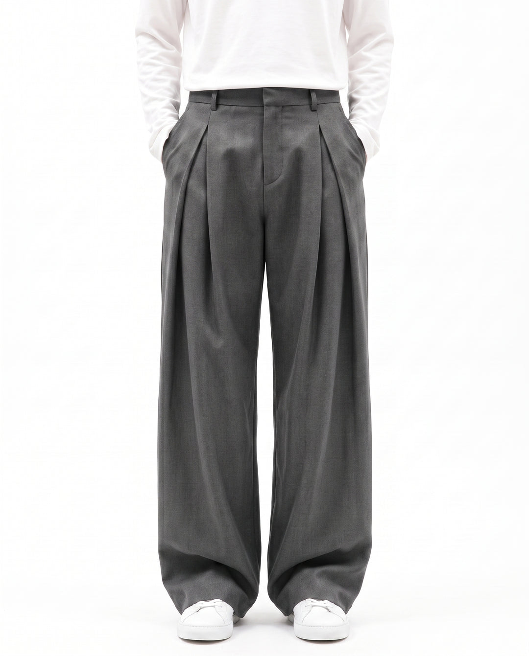 Pleated Wide Pants na2983