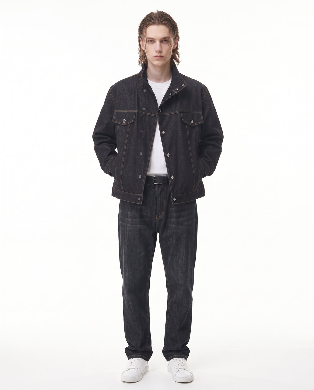 Black Denim Jacket na3246