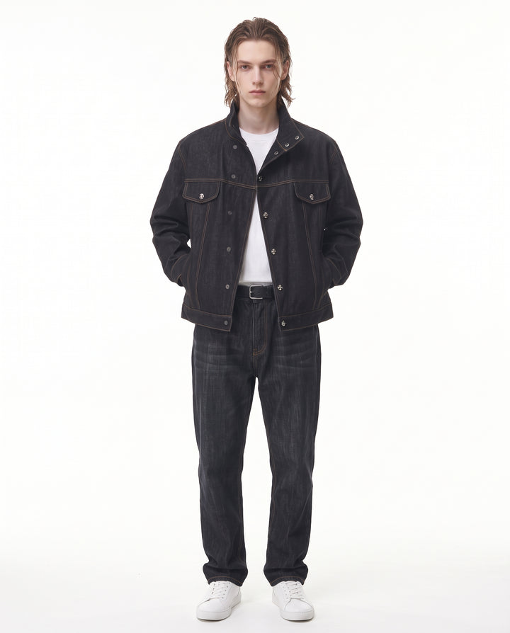 Black Denim Jacket na3246