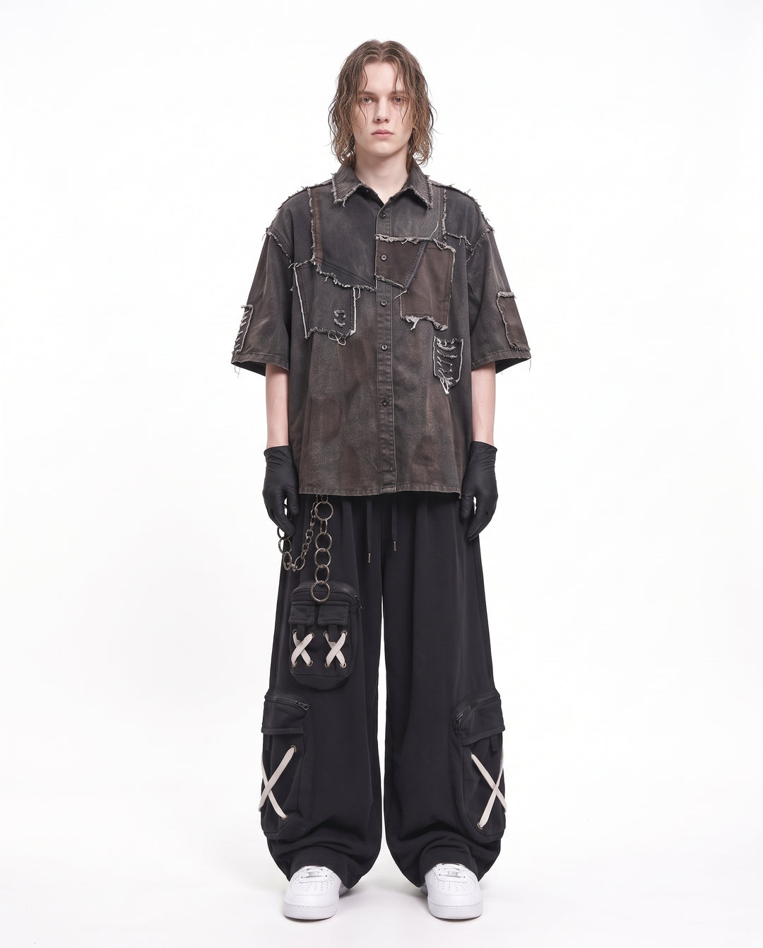 Wide Cargo Pants na3218