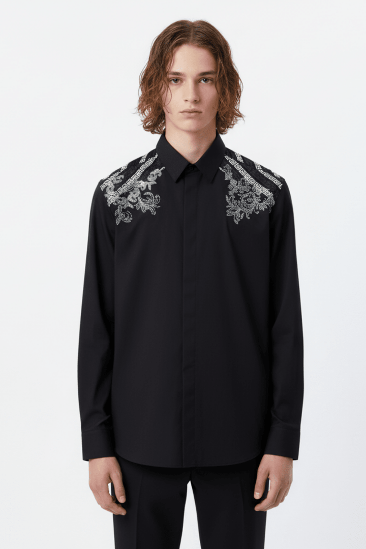 Classic embroidery shirt  na2479