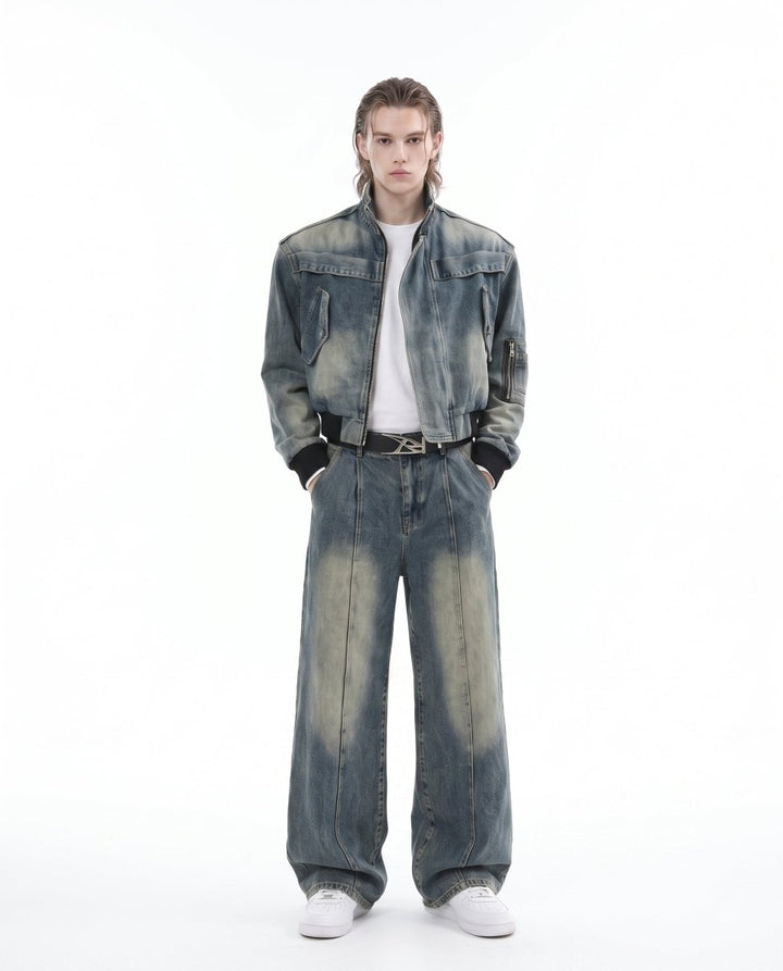 Washed Denim Jacket na3050