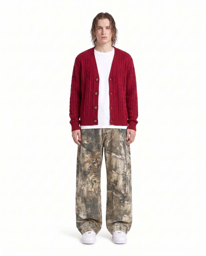 Camo Wide Pants na3008