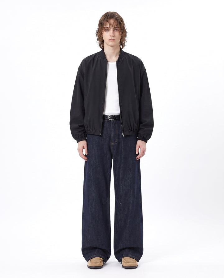 Wide Denim Jeans na3006