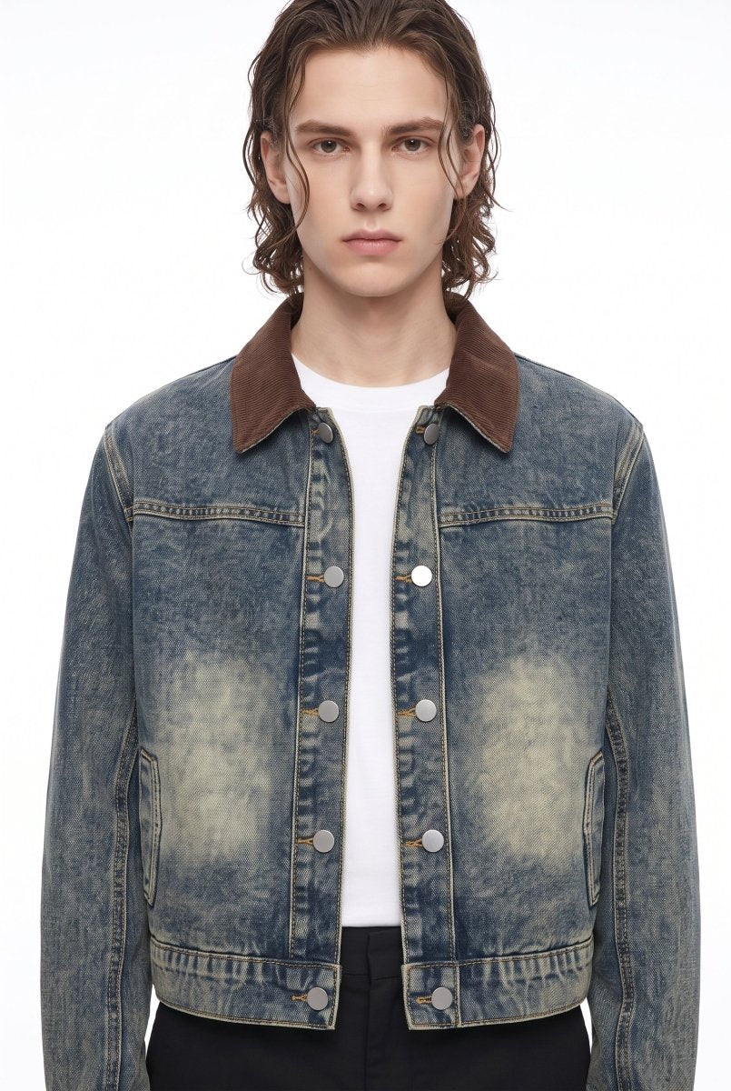 Corduroy Denim Jacket na2851