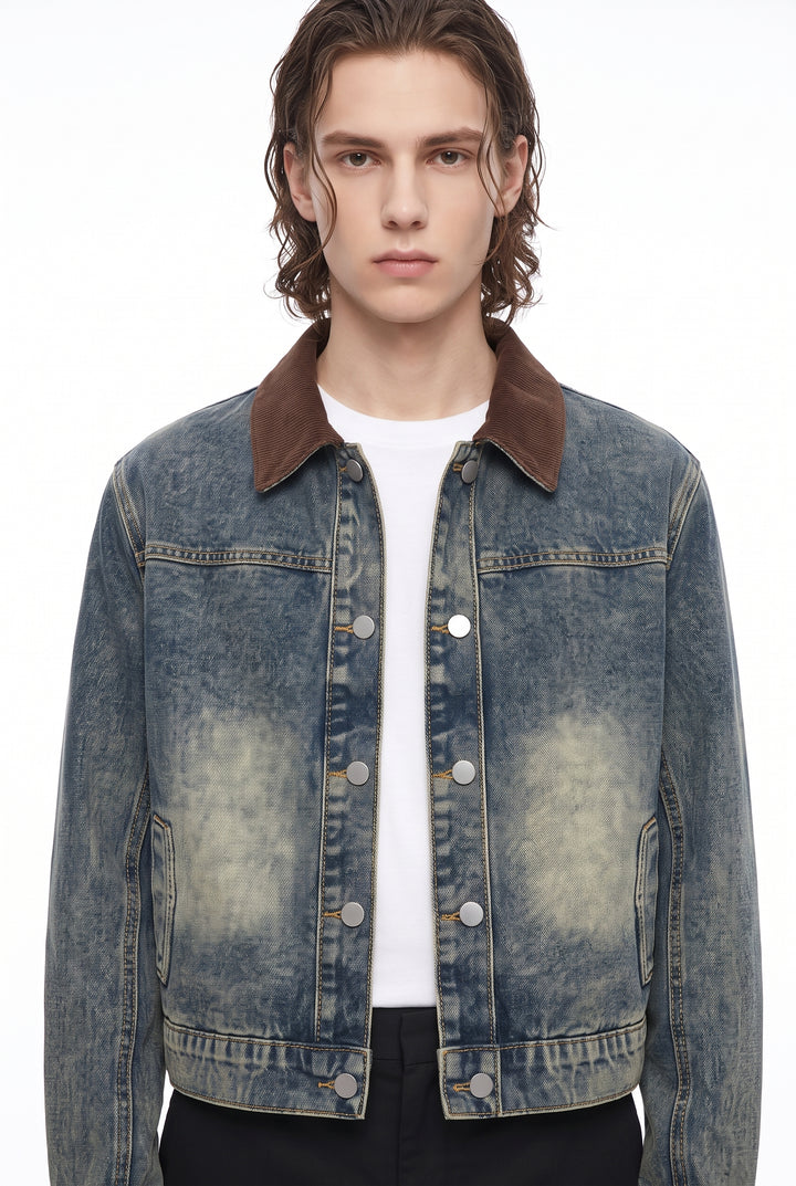 Corduroy Denim Jacket na2851