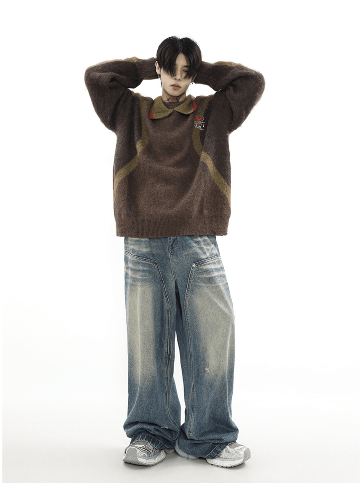 [MRNEARLY] niche design sweater na976 