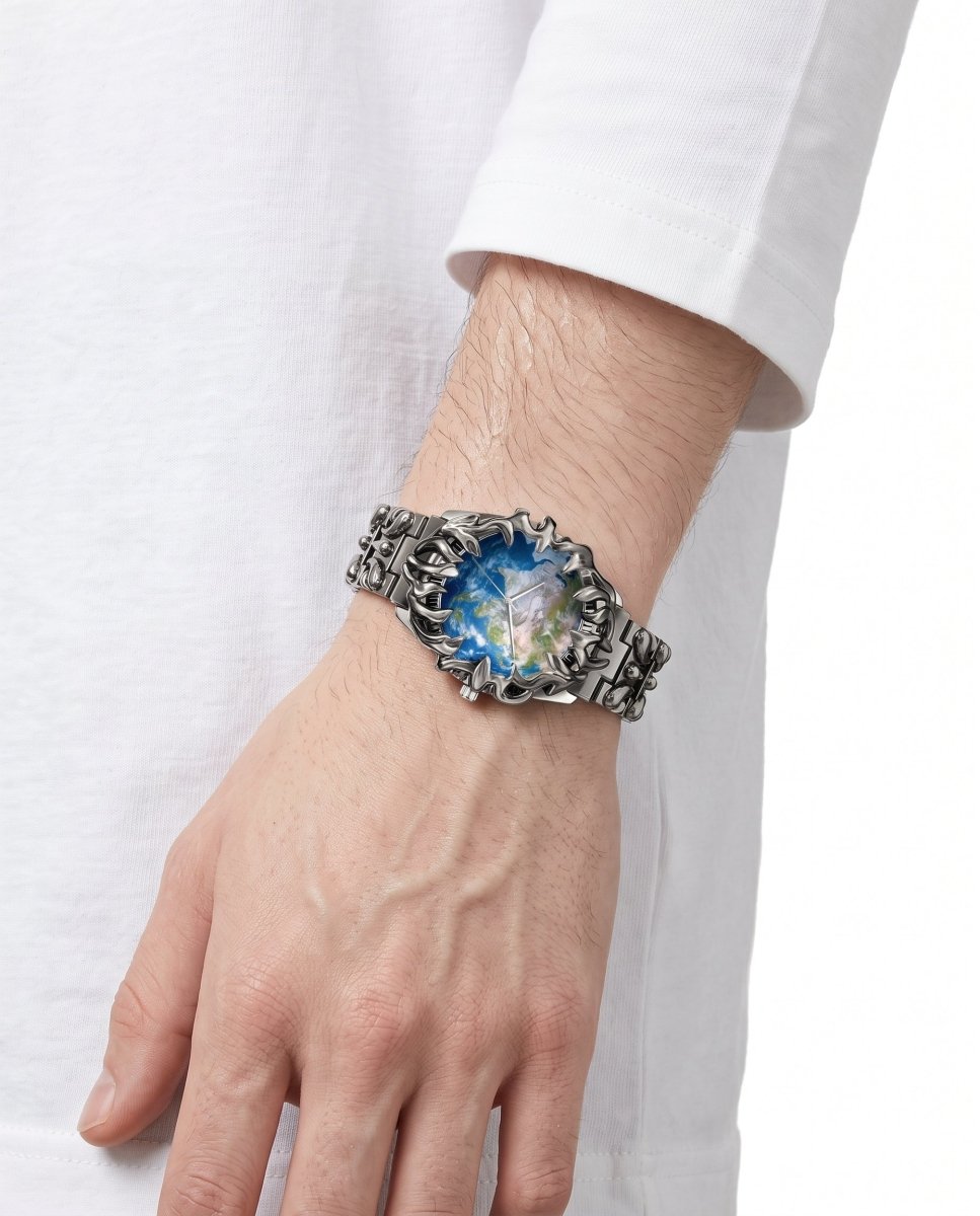 Gothic Earth Watch na3125 - worn