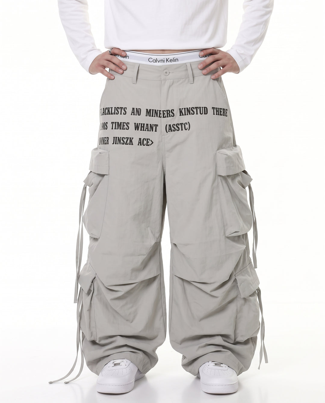 Wide Cargo Pants na3229