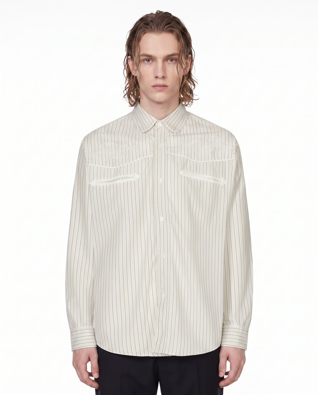Western Striped Shirt na3024
