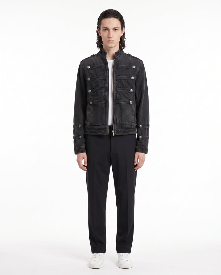 Military Denim Jacket na2923