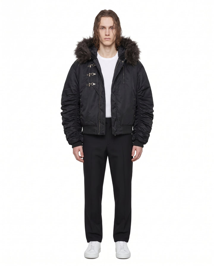 Hooded Bomber Jacket na3168