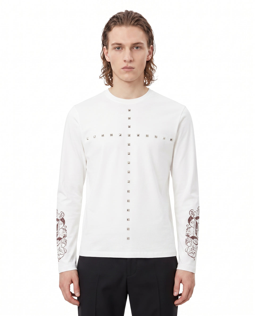 Studded Cross Shirt na3033