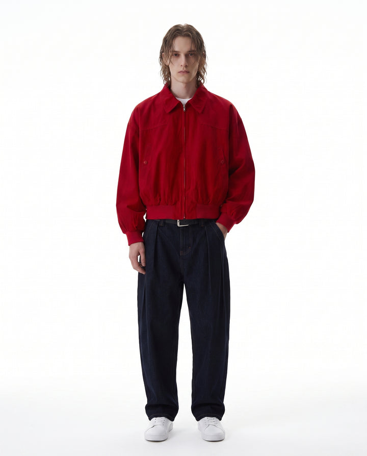 Red Zip Jacket na3011