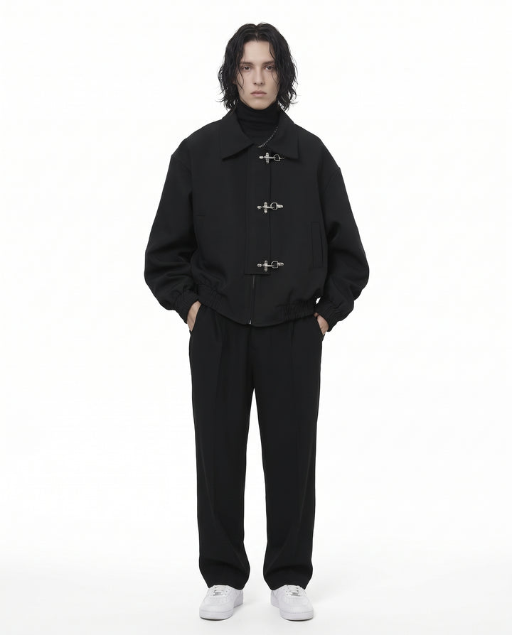 Buckle Bomber Jacket na3211