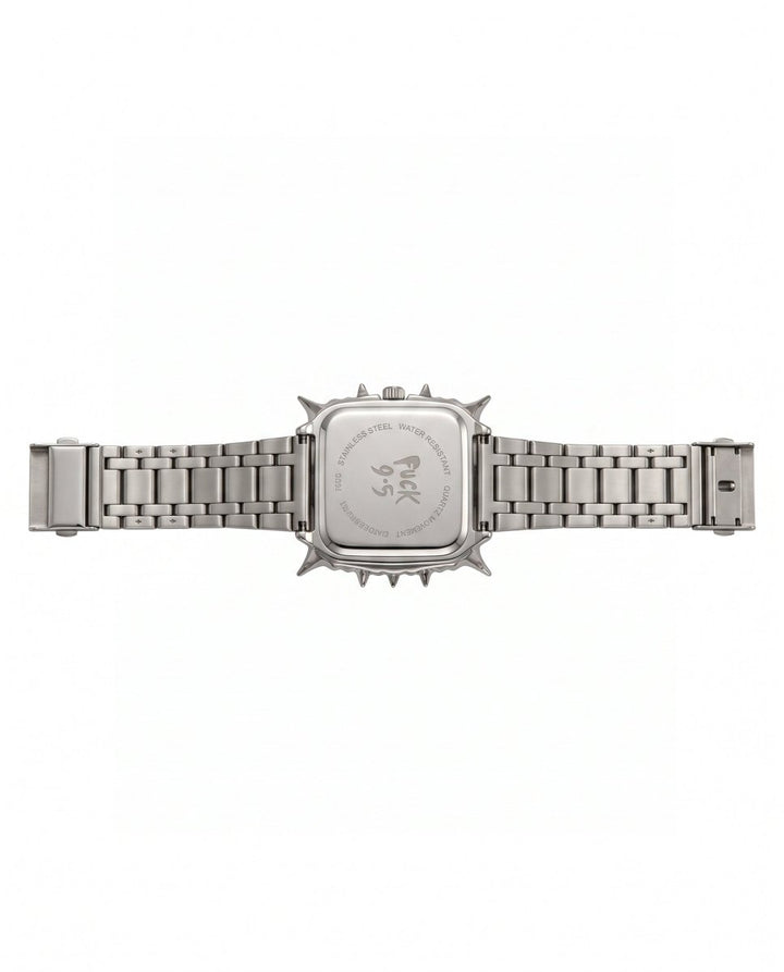 Spiked Metal Watch na3116 - band back